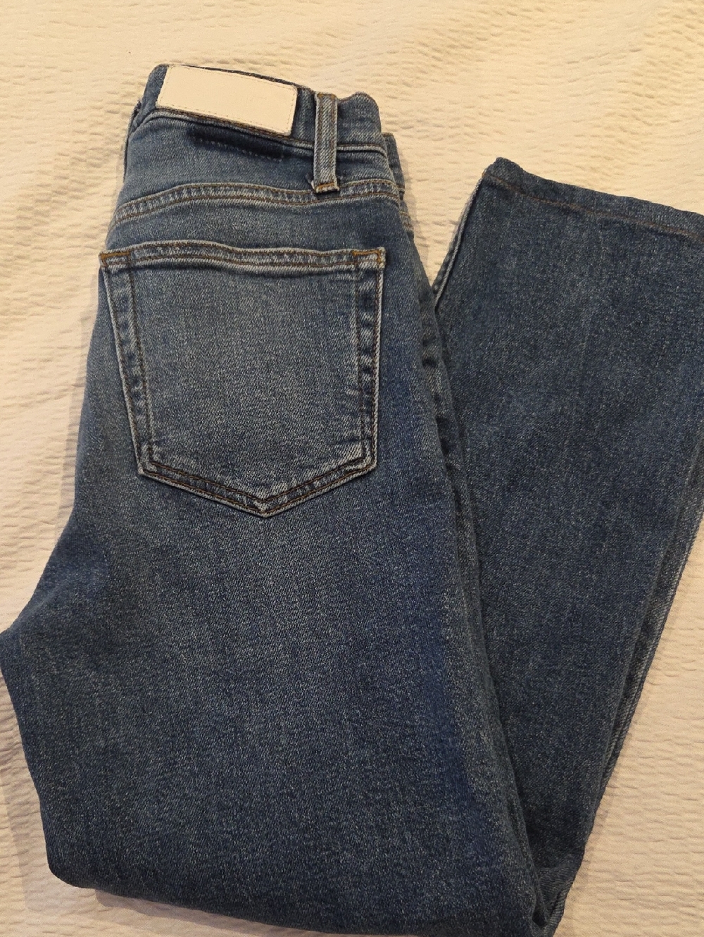 Re/Done Light Blue High-Rise Jeans
